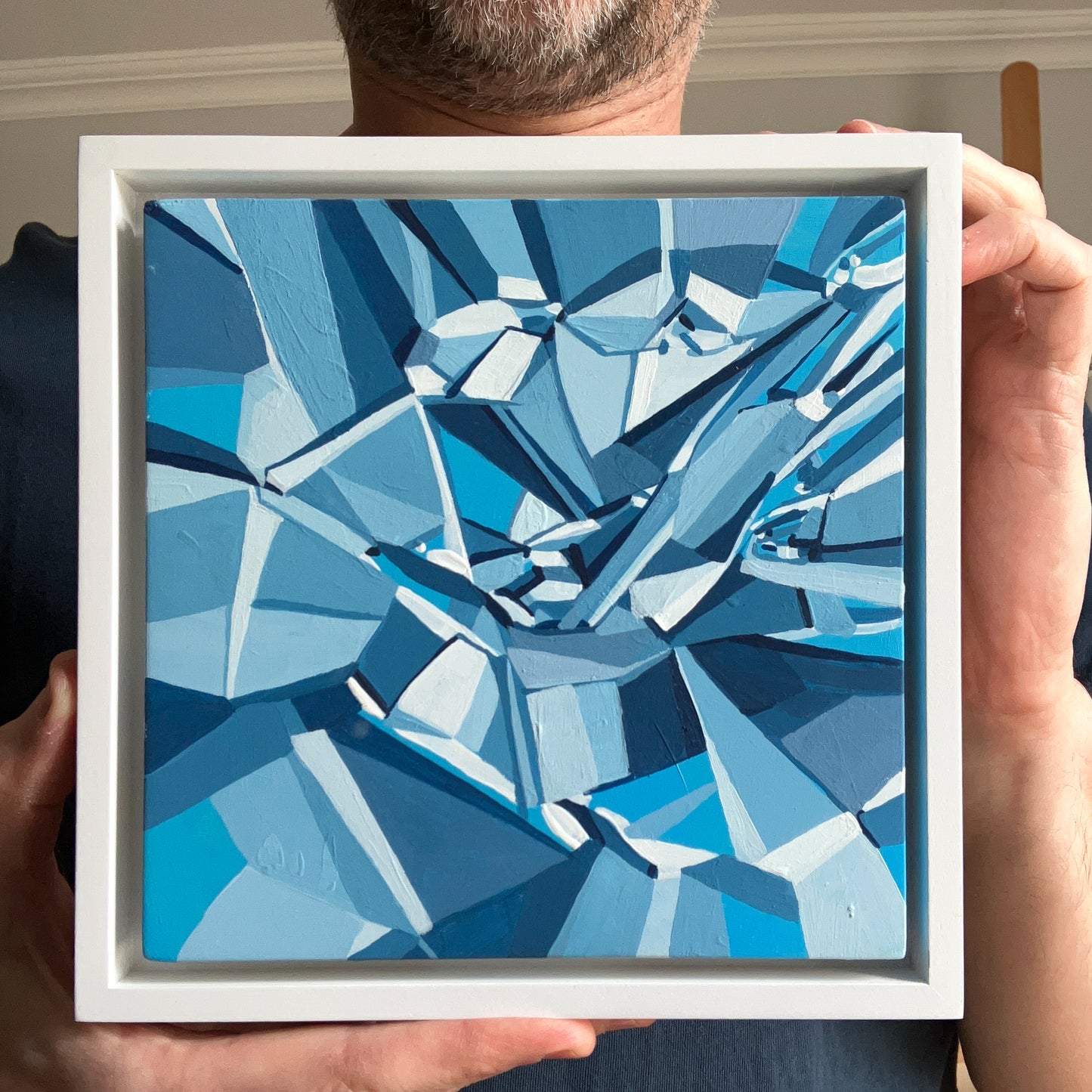 Blue #1- 6”x6”