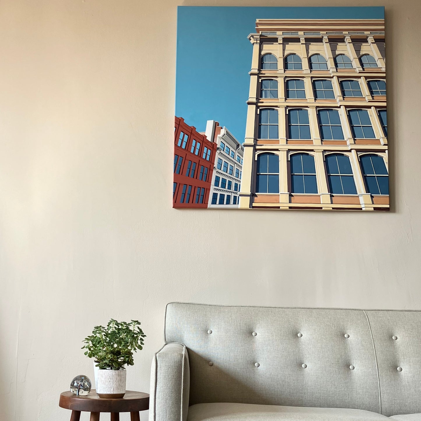 Broadway Up- 36”x36”