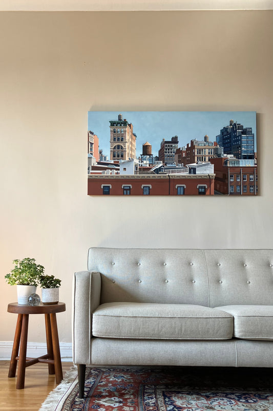 SoHo Rooftop- 24”x48”