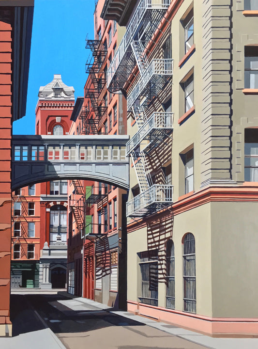 Staple Street- 24”x18”