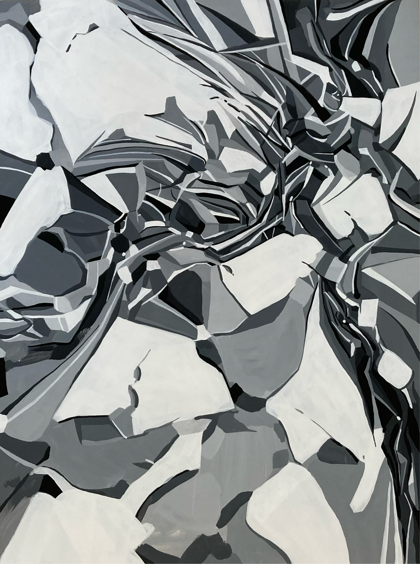 B&W #1- 24”x18”