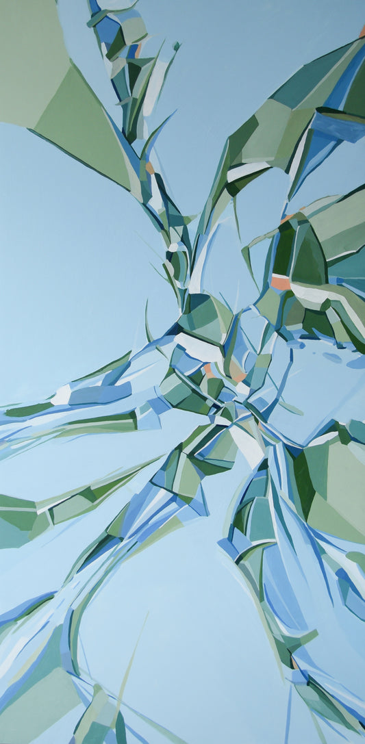 Blue #3- 40"x20"