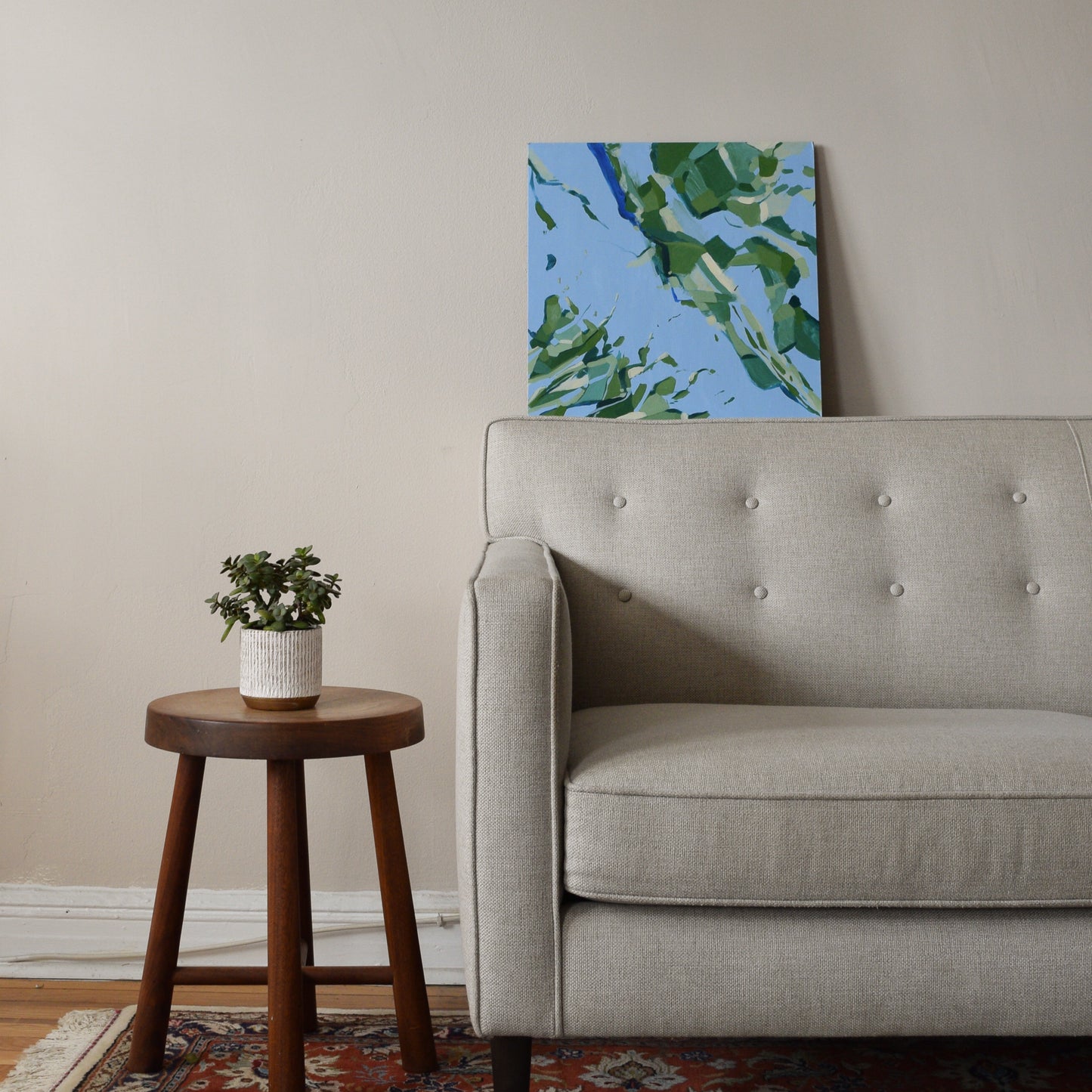 Blue #5- 16"x16"