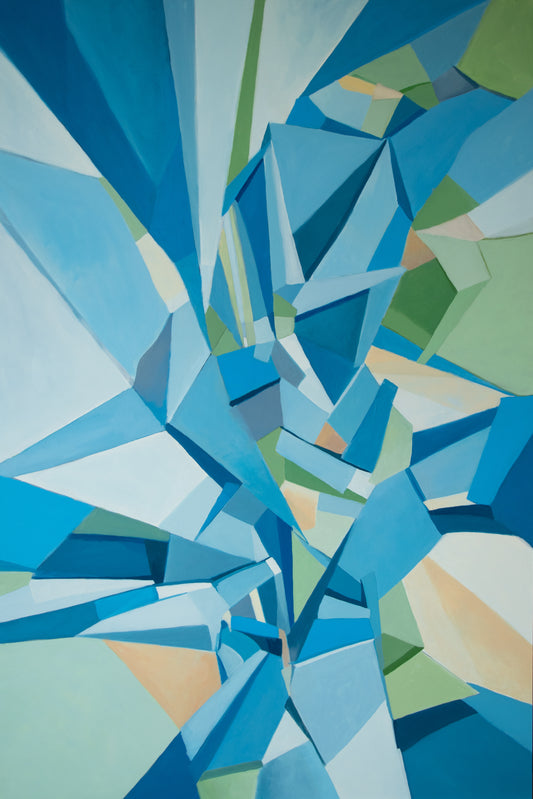 Blue #6- 24”x36”