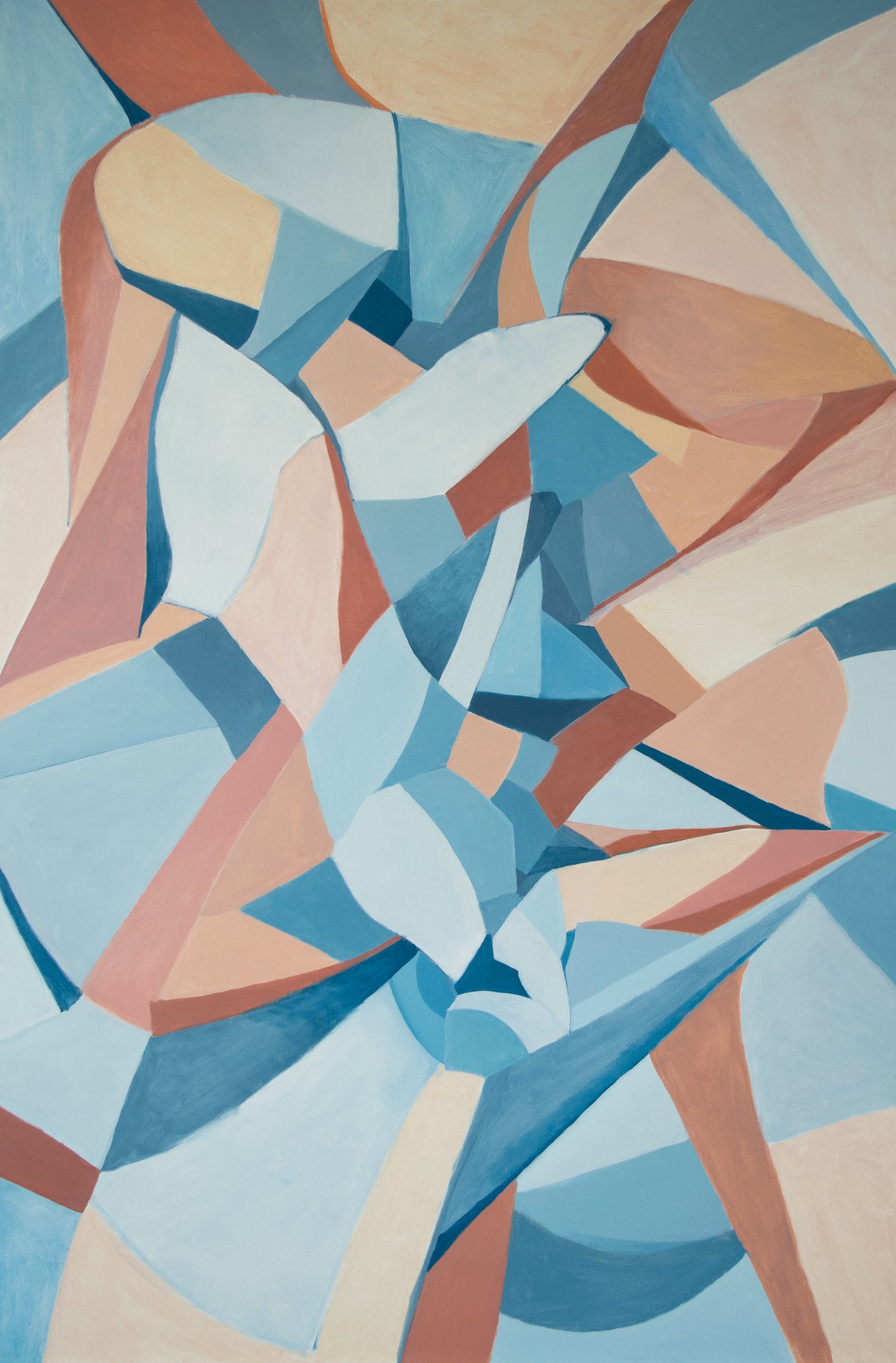 Blue #7- 24”x36”
