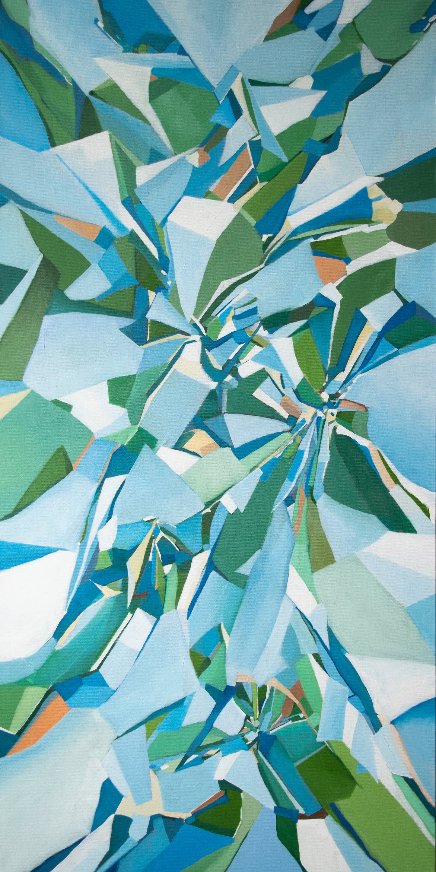 Blue #8- 48”x24”
