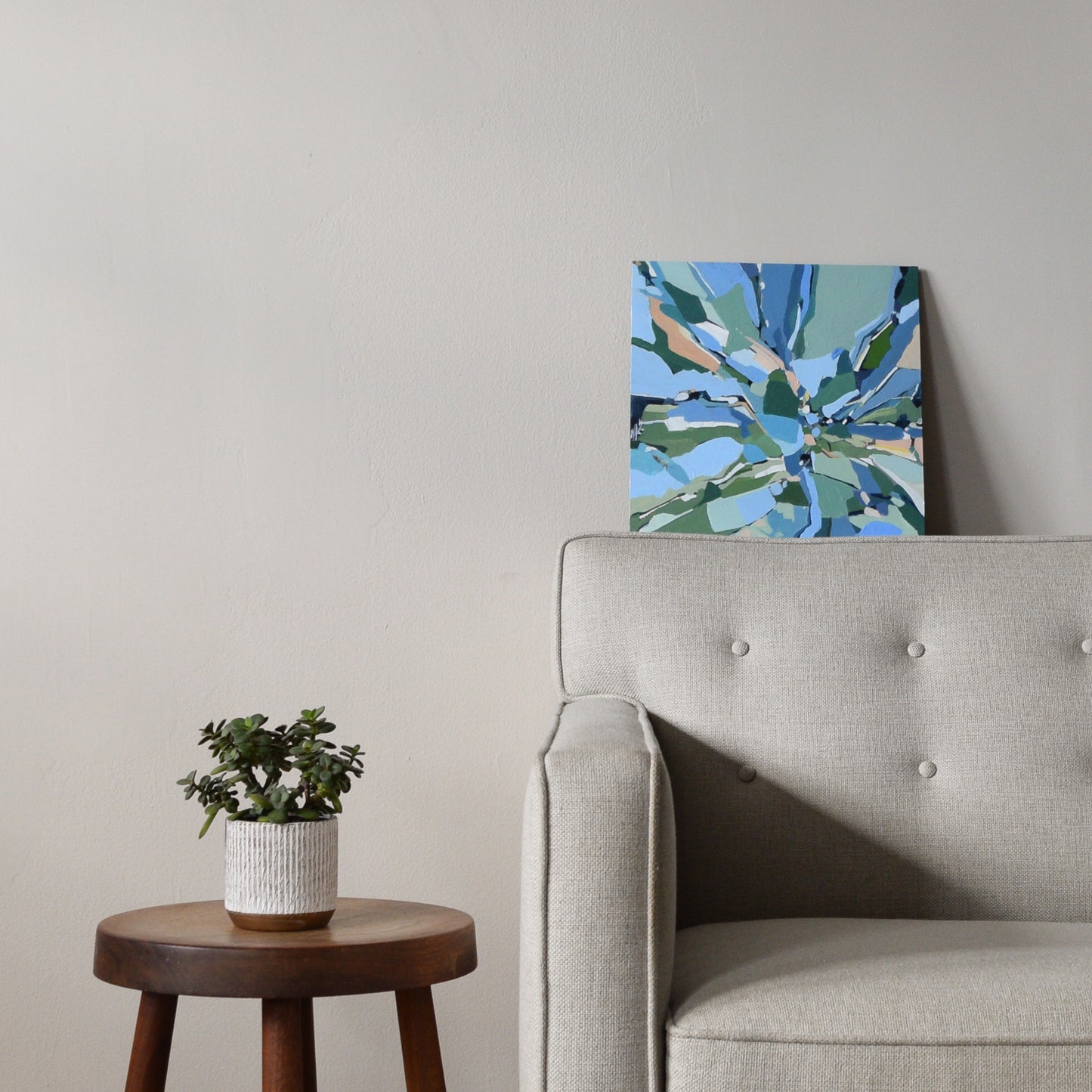 Blue #9- 12"x12"