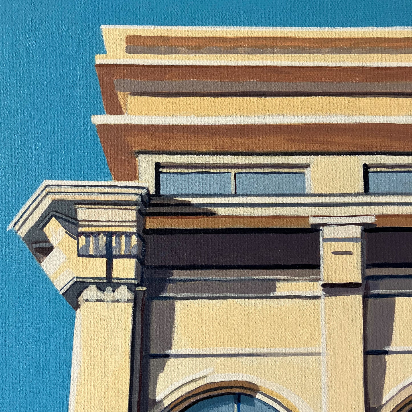 Broadway Up- 36”x36”