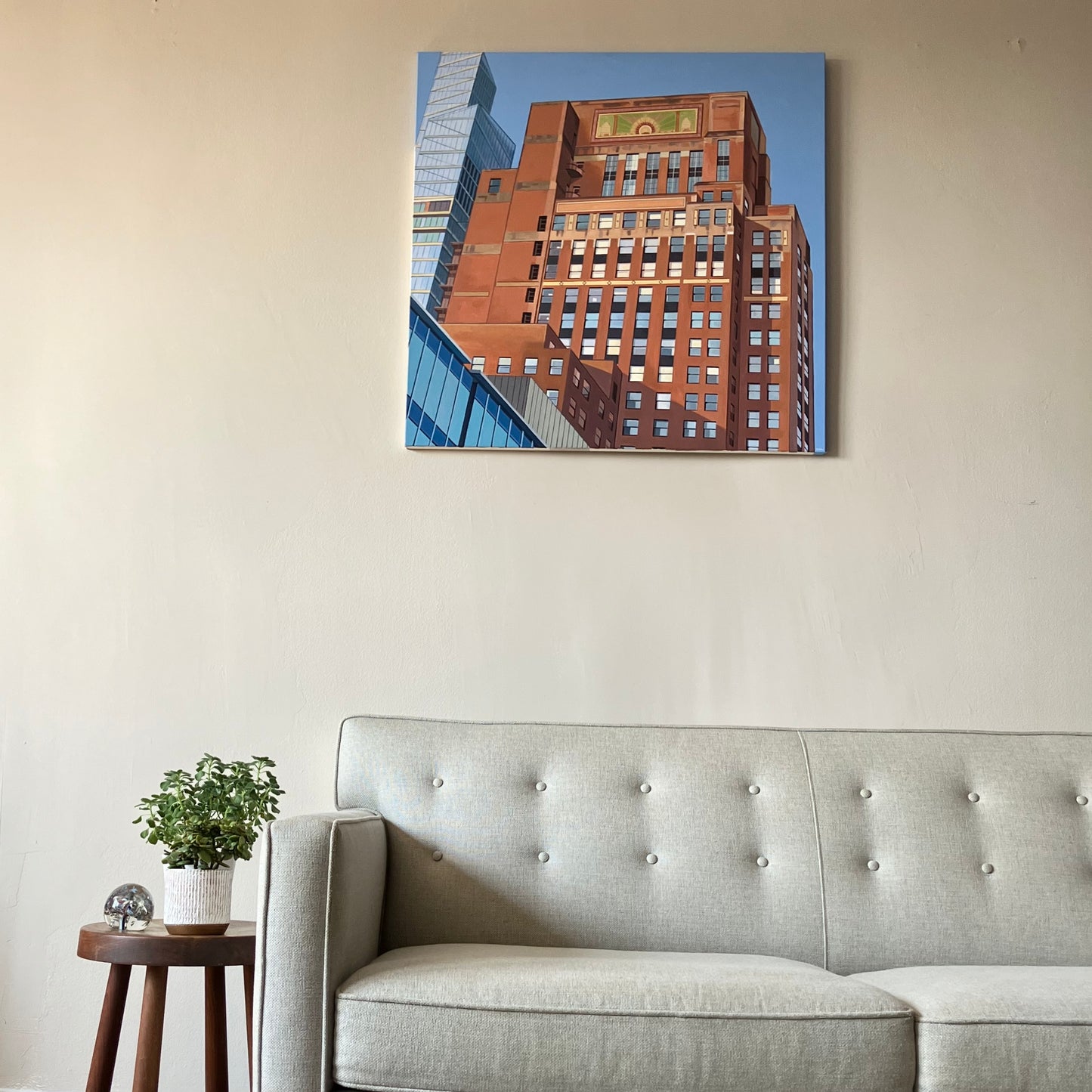 Midtown Up- 30”x30”