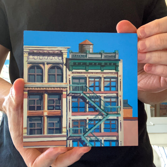 Fire Escape 5”x5”