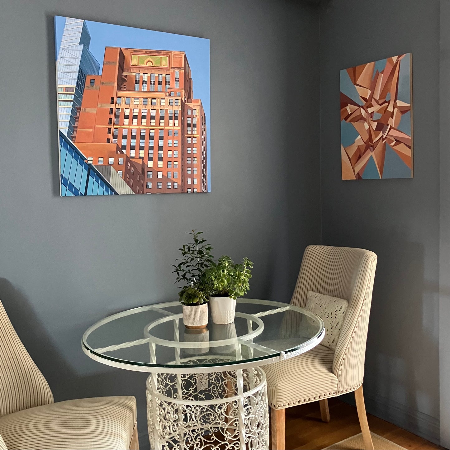 Midtown Up- 30”x30”