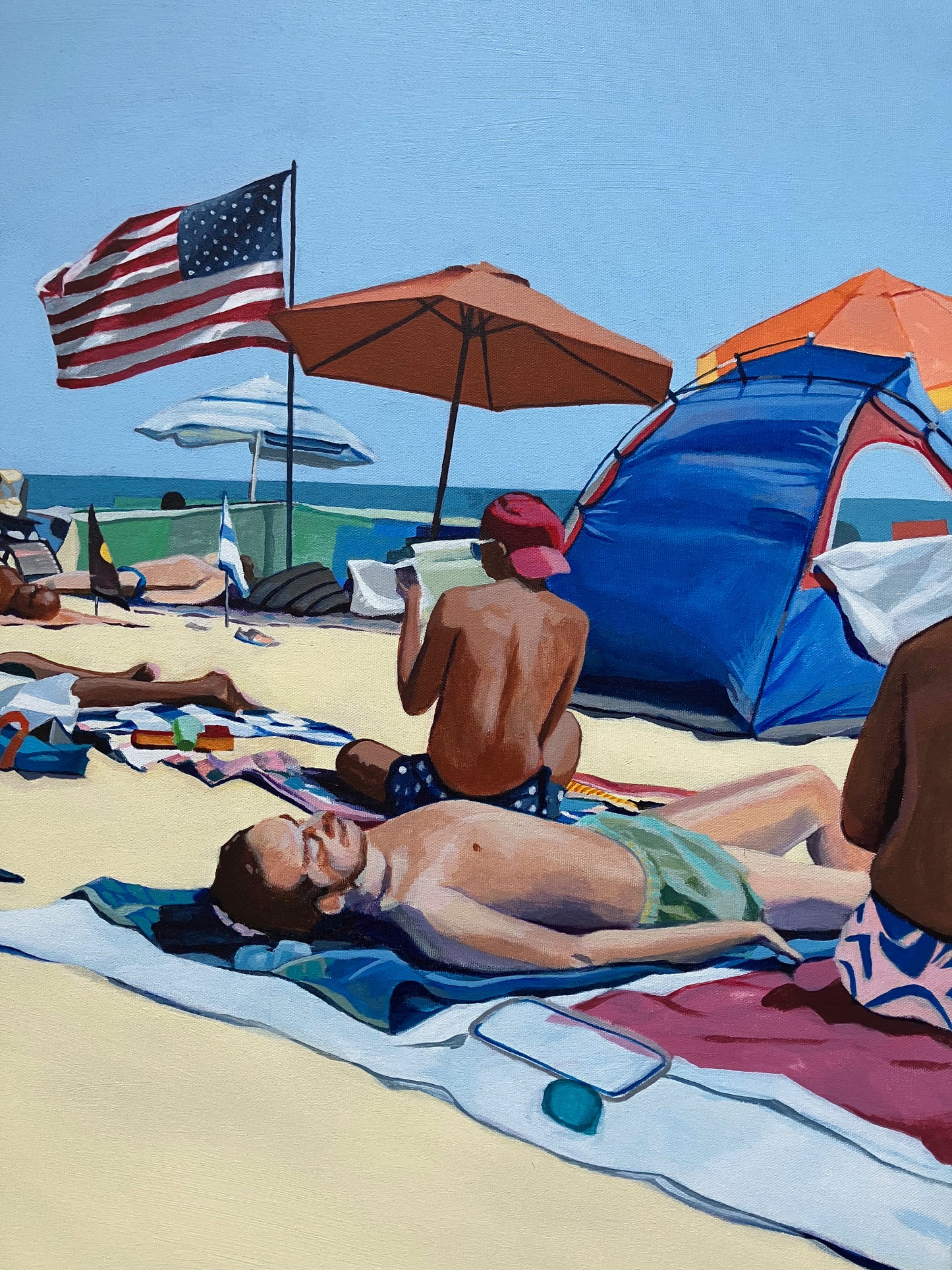 Riis Beach #1- 24"x48"