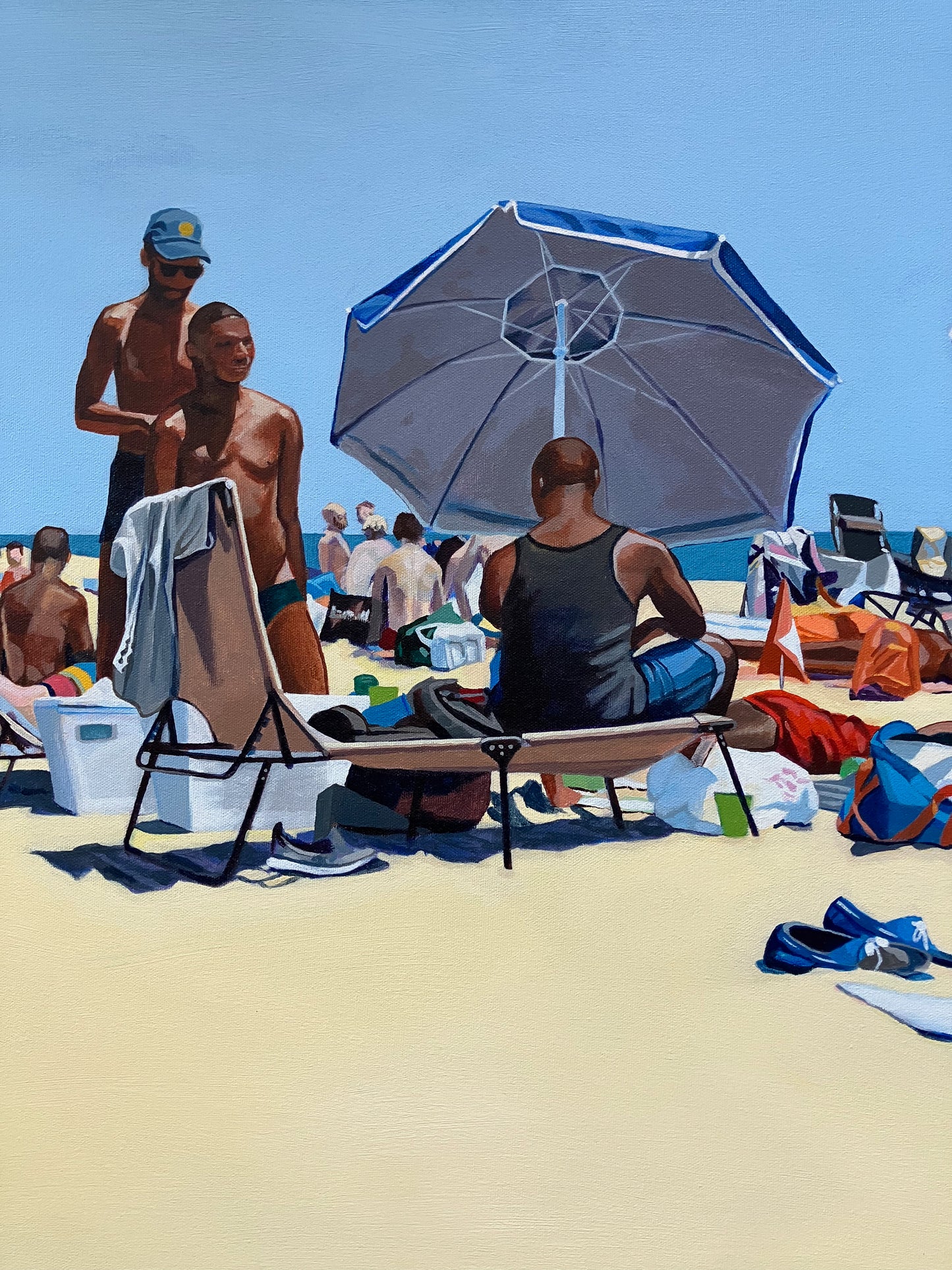Riis Beach #1- 24"x48"