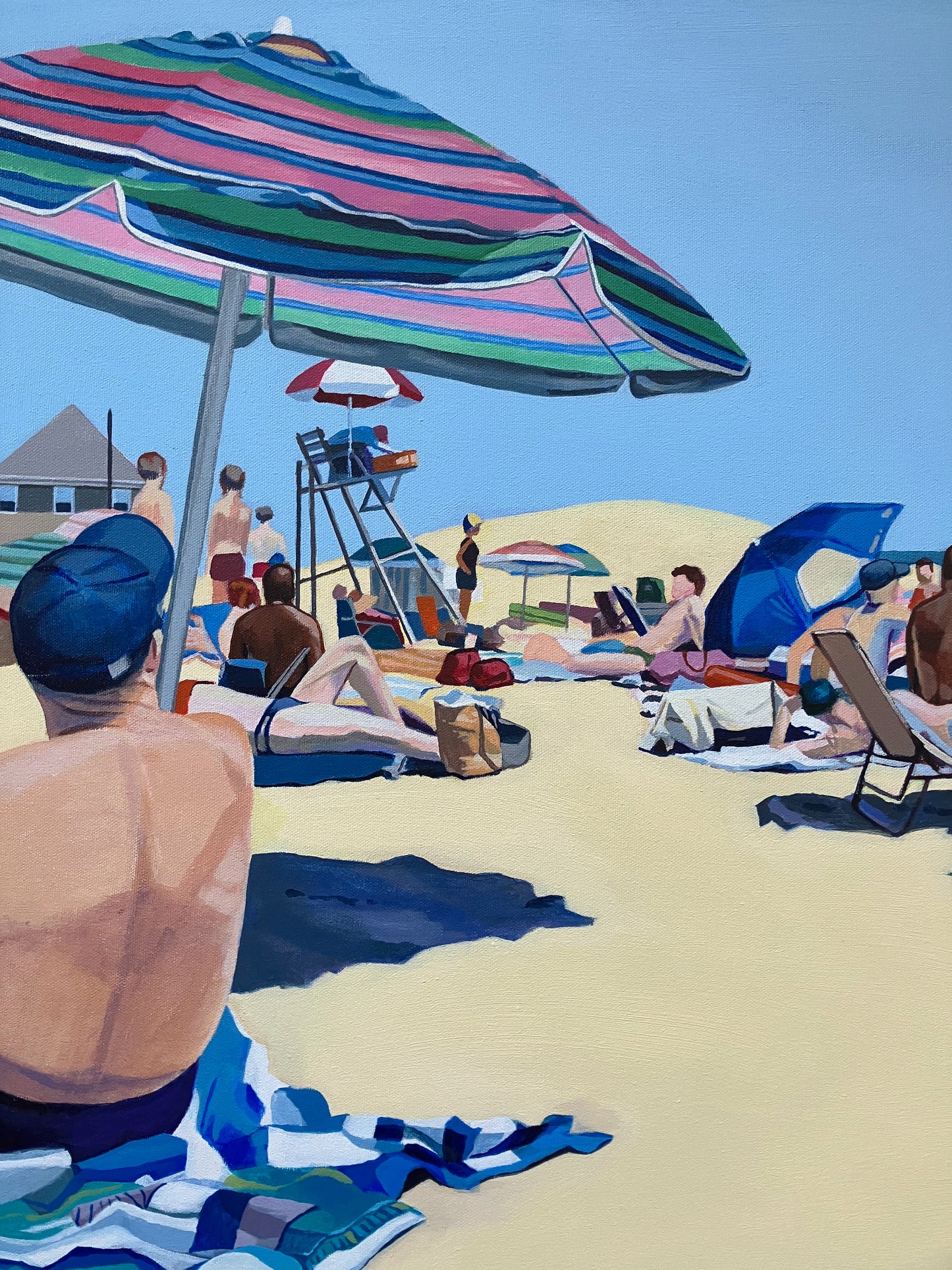 Riis Beach #1- 24"x48"
