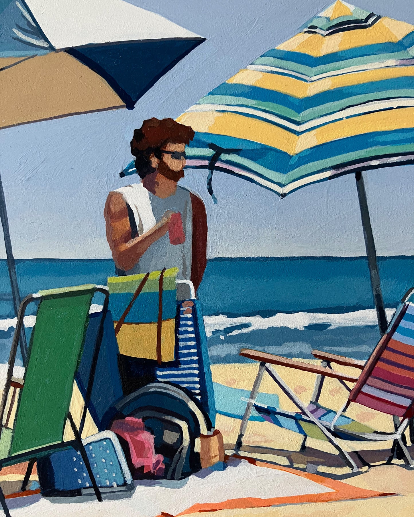 Riis Beach #2- 12"x24"