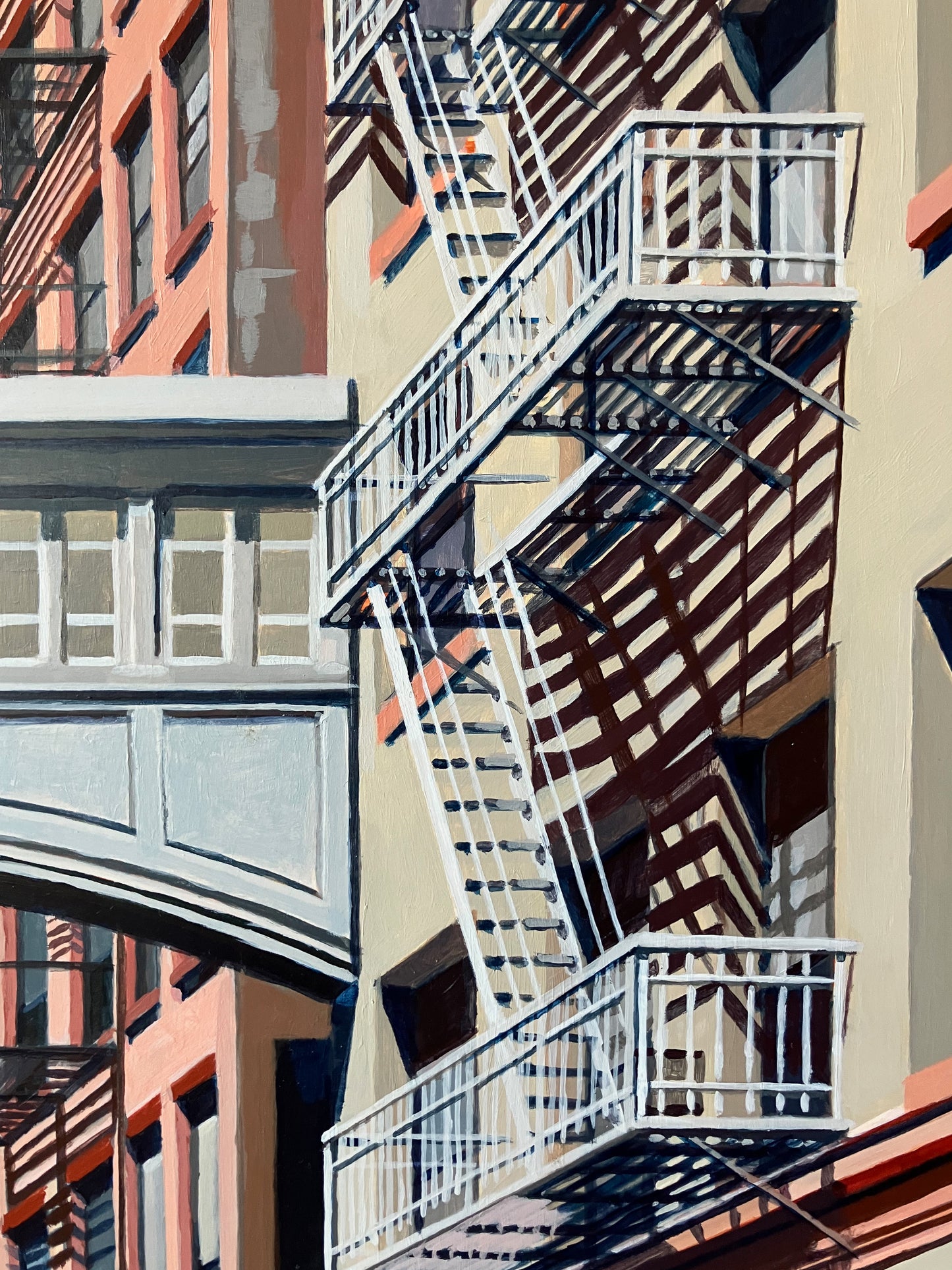 Staple Street- 24”x18”